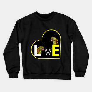 TIGER LOVE Crewneck Sweatshirt